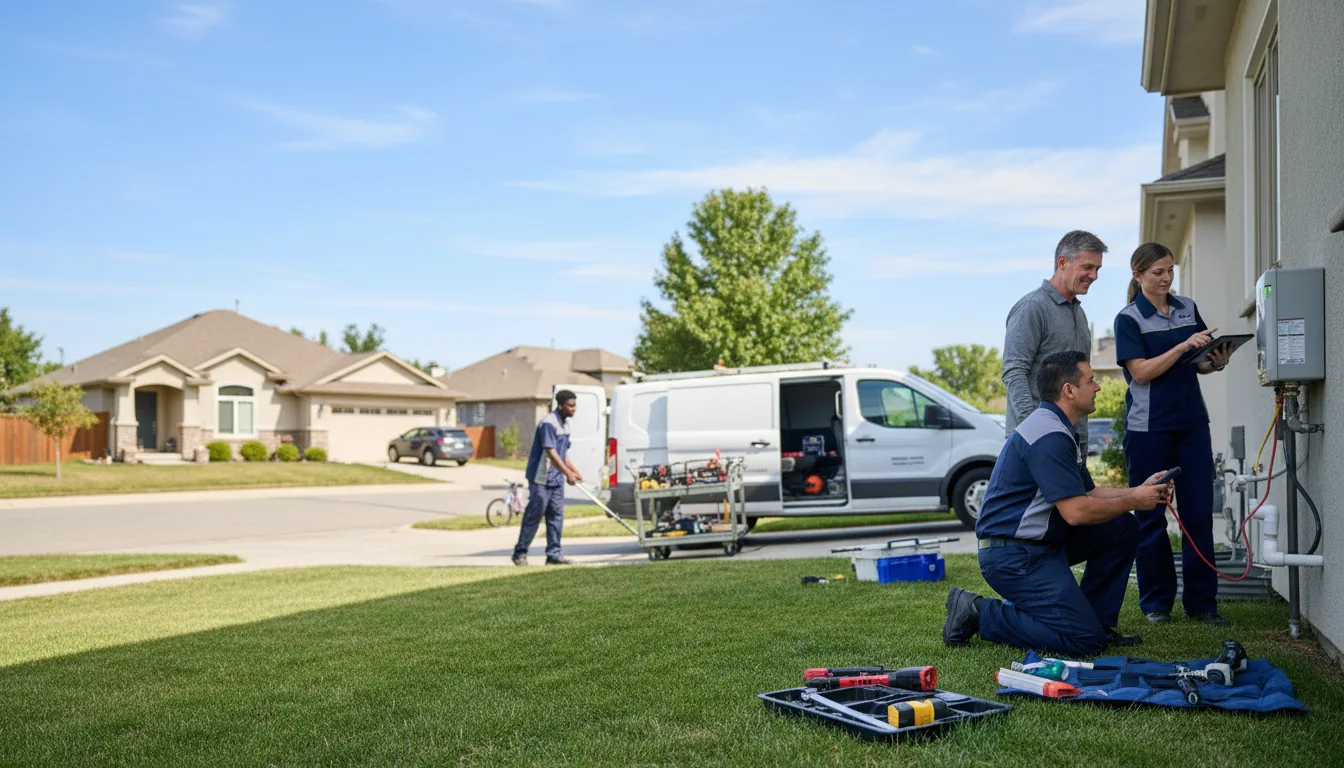 Tankless water heater service in Dannebrog, NE
